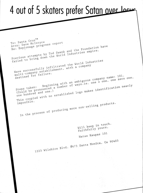 First Ad, 101 (1991)