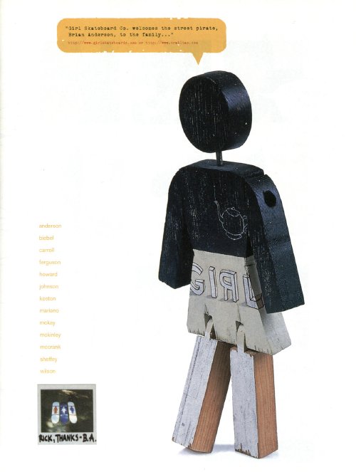 Brian Anderson, Girl (2001)