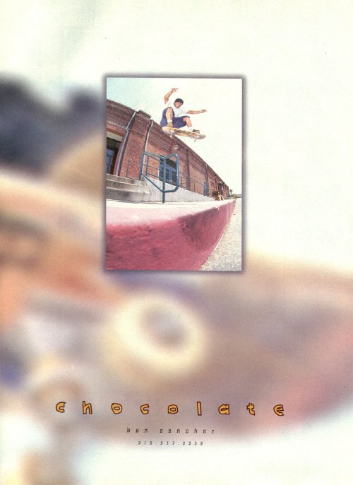 Ben Sanchez, Chocolate (1997)