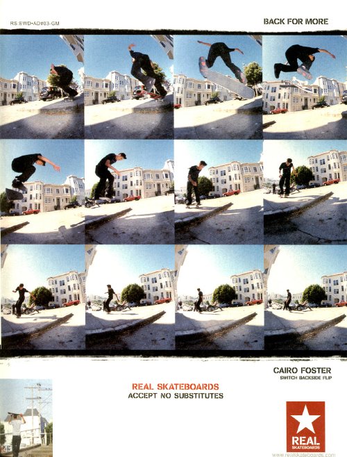 Cairo Foster, Real (2000)