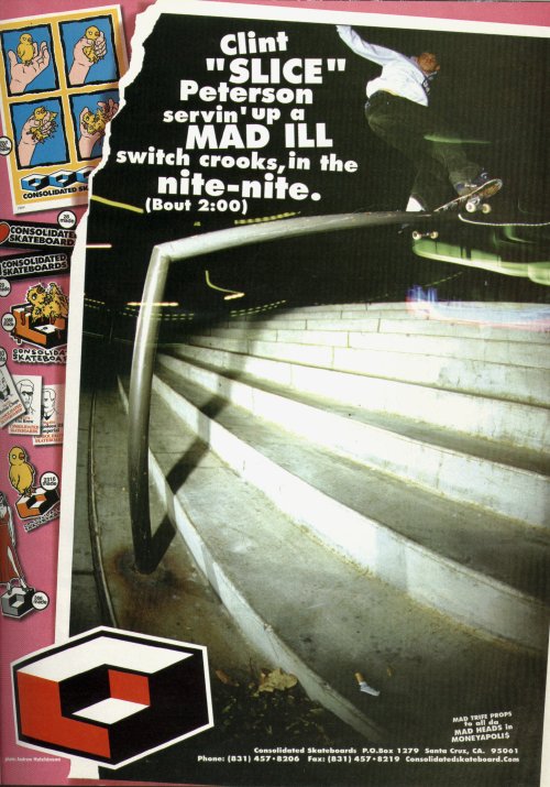 Clint Peterson, Consolidated (2000)