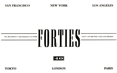 Cities, Forties (1993)