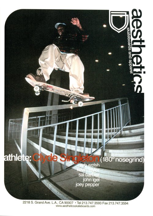 Clyde Singleton, Aesthetics (2000)